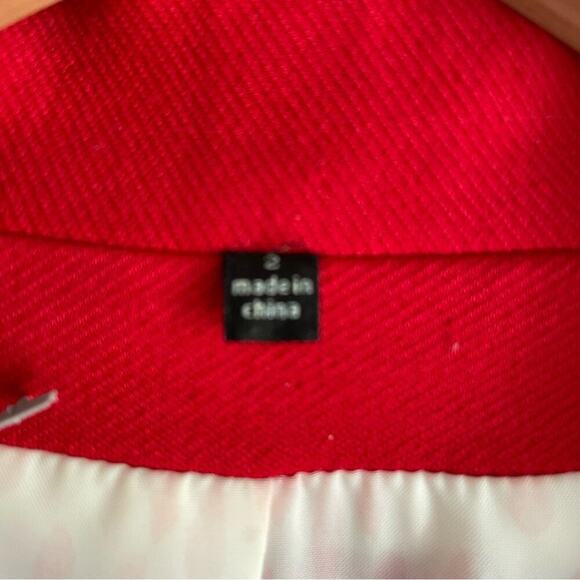 Cabi Beau Jacket Love, Carol Collection red blazer jacket size 2 bow Valentine - Picture 3 of 12